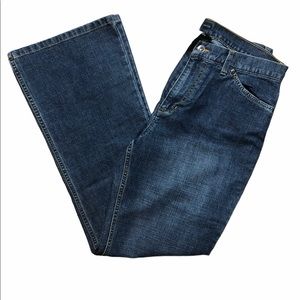 Jones NY Sport Premium Denim Stretch Flare 12
